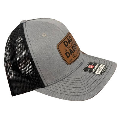 Dad in the Streets Hat - Funny Leatherette Patch Snapback