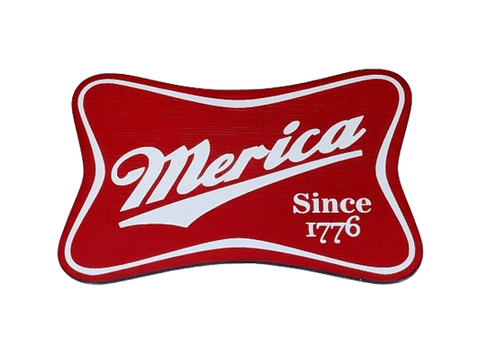 Merica - Logo - Premium Acrylic