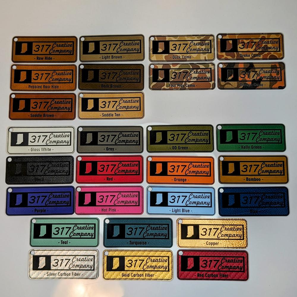 Leatherette Patch Colors by 317 Creative Company