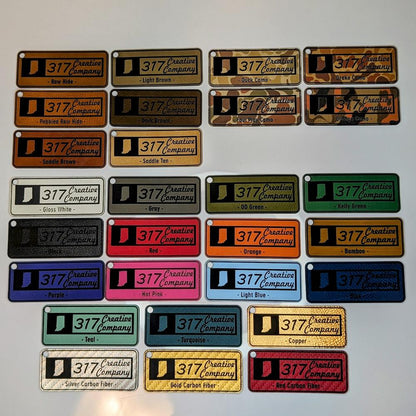 Leatherette Patch Colors by 317 Creative Company