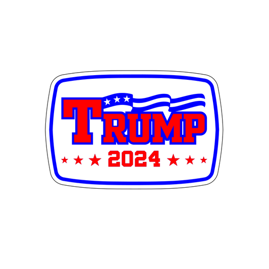 Trump 2024 Buckle - Premium Acrylic